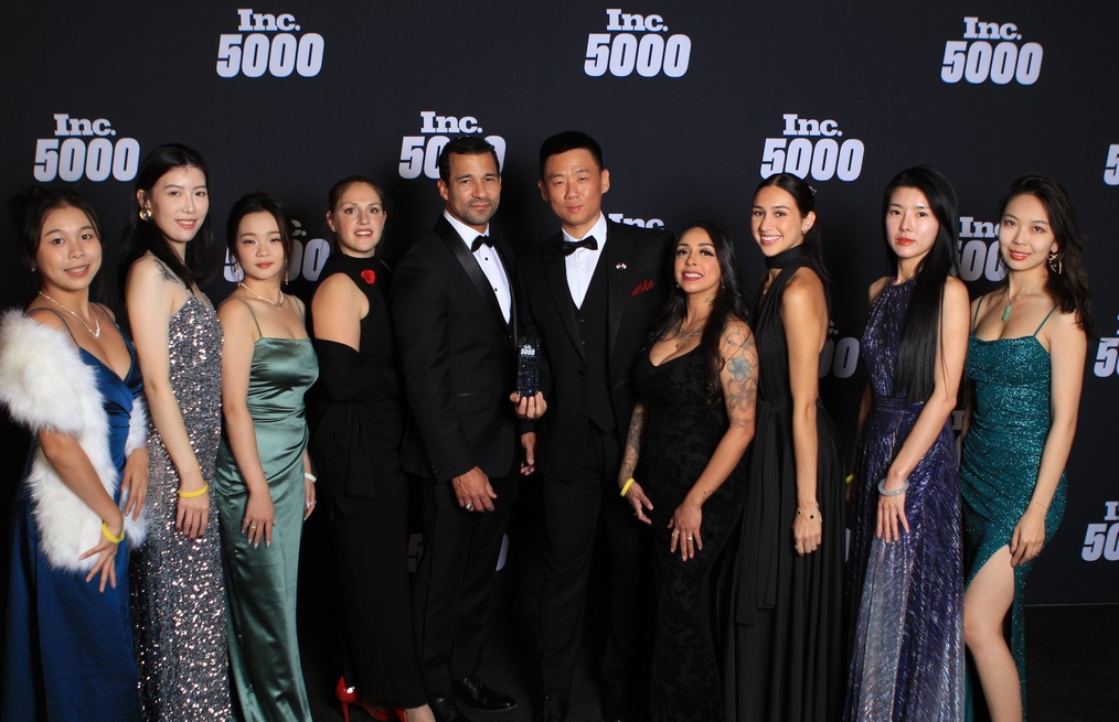 U.S. professional partner team at an Inc. 5000 event